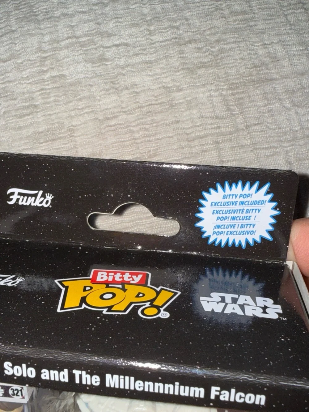 Funko Bitty Pop! Han Solo with Blue Accent Packaging